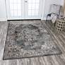 Thumbnail1 of Panache PN6972 2'3"x7'7" Gray Area Runner Rug