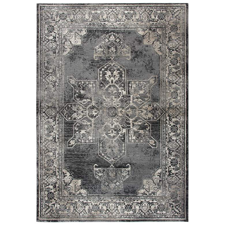Image 2 Panache PN6972 5'3"x7'6" Gray Area Rug