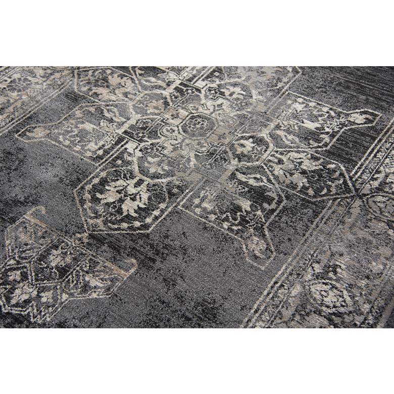 Image 3 Panache PN6972 5'3"x7'6" Gray Area Rug more views