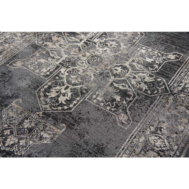 Image 3 Panache PN6972 5&#39;3 inchx7&#39;6 inch Gray Area Rug more views