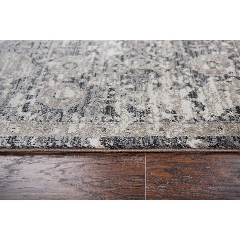 Image 4 Panache PN6977 5'3"x7'6" Gray Area Rug more views