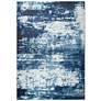 Thumbnail2 of Panache PN6988 3'3"x5'3" Blue and Ivory Area Rug
