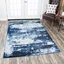 Thumbnail1 of Panache PN6988 3'3"x5'3" Blue and Ivory Area Rug