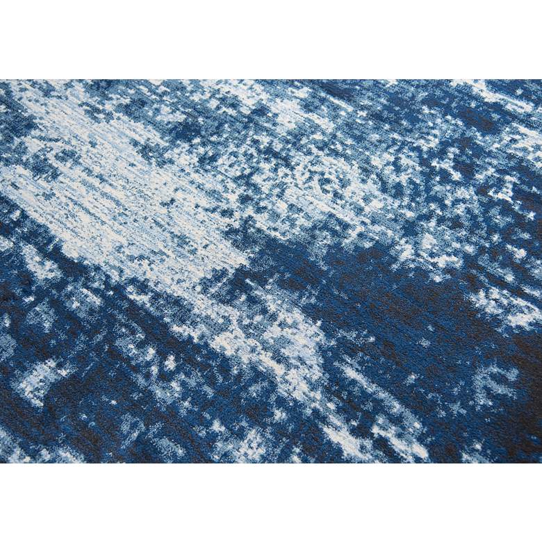 Image 3 Panache PN6988 5&#39;3 inchx7&#39;6 inch Blue and Ivory Area Rug more views