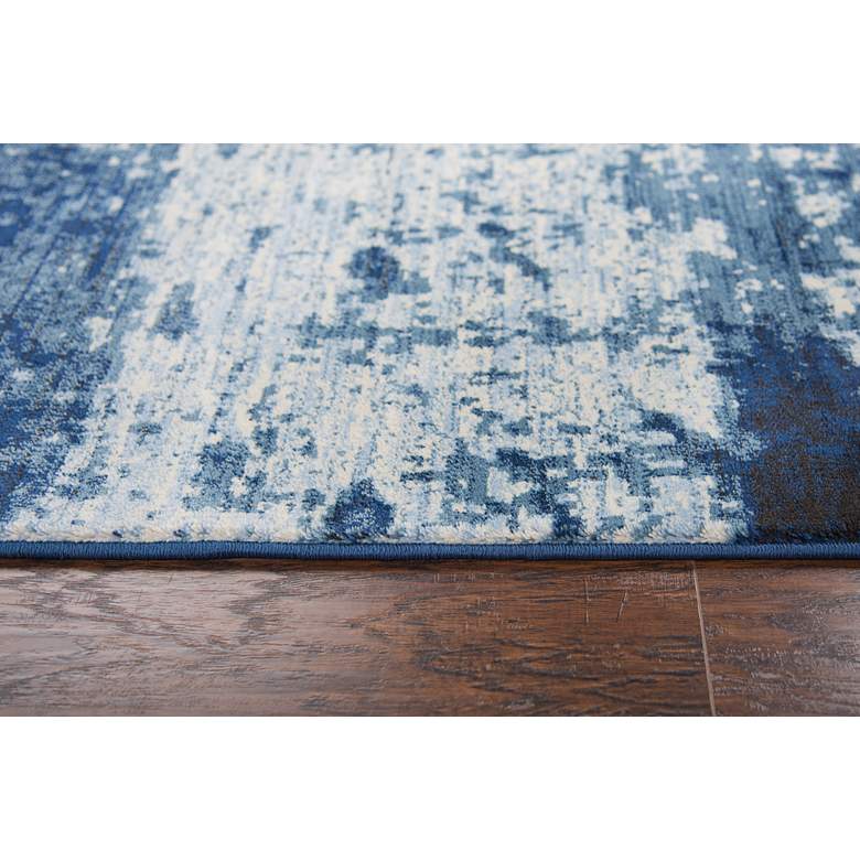 Image 4 Panache PN6988 5&#39;3 inchx7&#39;6 inch Blue and Ivory Area Rug more views