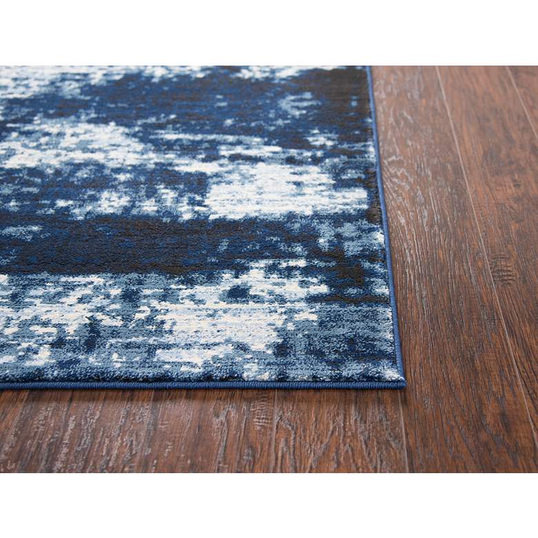 Image 5 Panache PN6988 5'3"x7'6" Blue and Ivory Area Rug more views