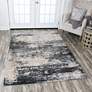 Panache PN6990 5&#39;3"x7&#39;6" Taupe and Gray Area Rug