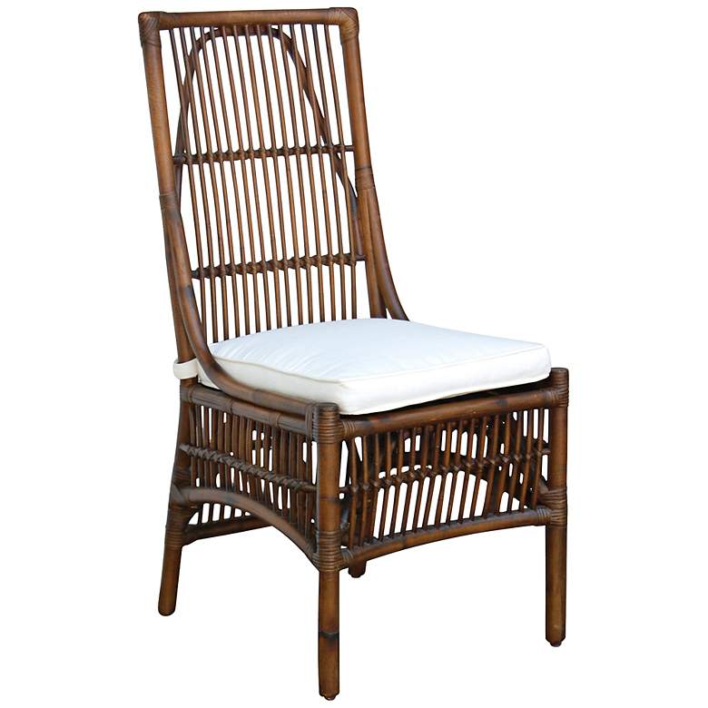 Image 1 Panama Jack Bora Bora Cushioned Rattan Side Chair