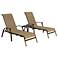 Panama Jack Island Breeze 3-Piece Patio Chaise Lounge Set