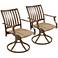 Panama Jack Island Breeze Patio Swivel Chair Set of 2
