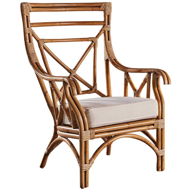 Image 1 Panama Jack Plantation Bay Honey Rattan Occasional Chair