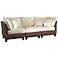 Panama Jack Sanibel Rattan 3-Piece Sofa Set with Cushions