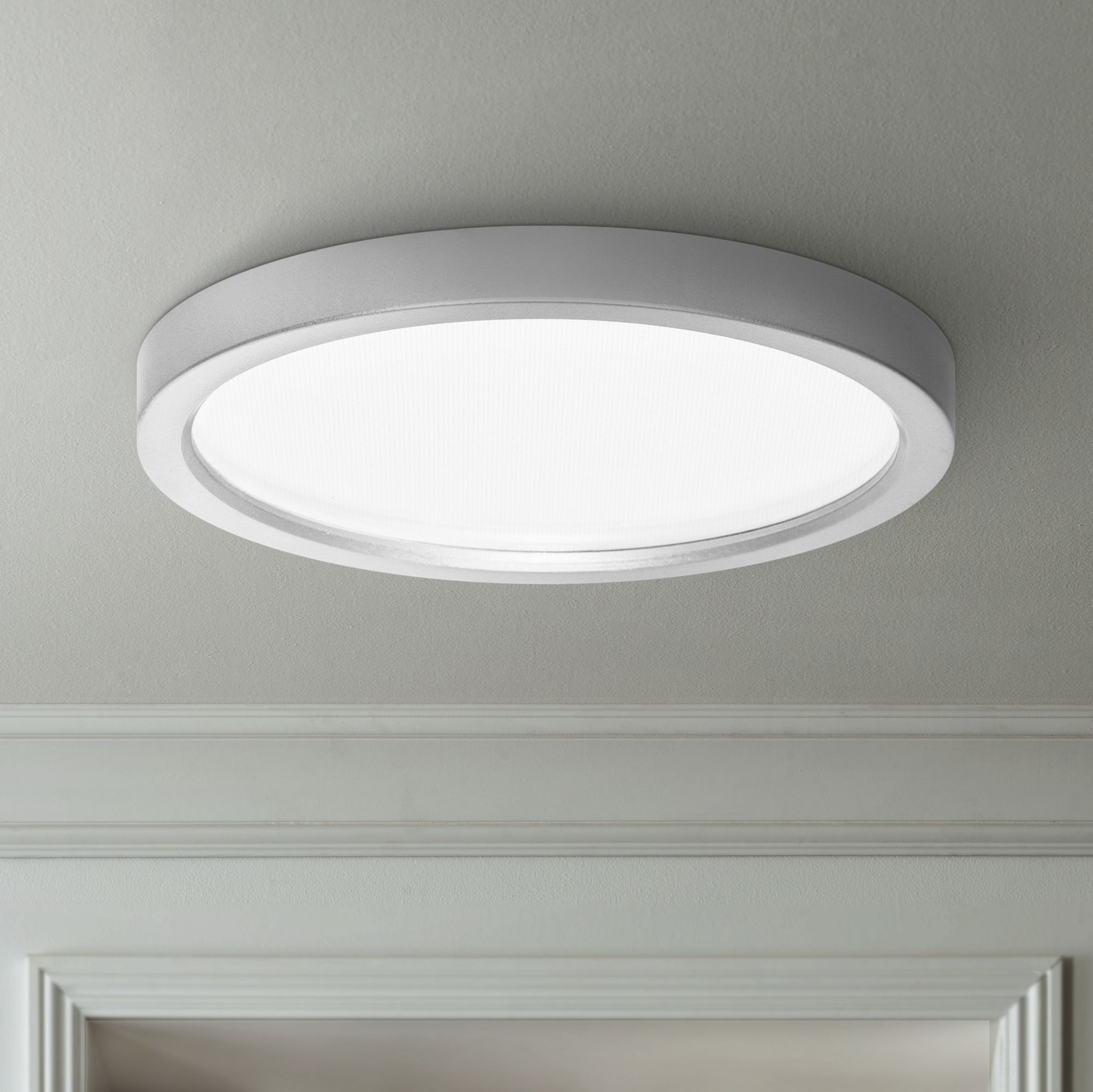 Led disk deals light flush mount