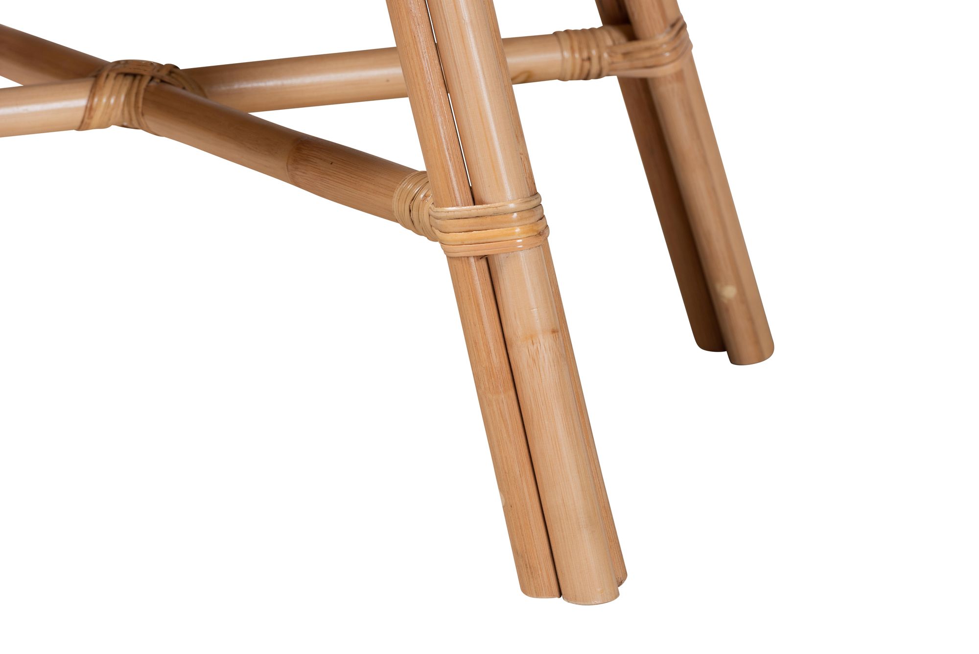 Image 4 Panchali 23 1/2"W Natural Brown Rattan 1-Drawer Nightstand more views