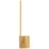 Pandora 21" High Brushed Gold ADA LED Wall Sconce