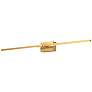 1_Pandora 36" Wide Brushed Gold LED Vanity Bath Light