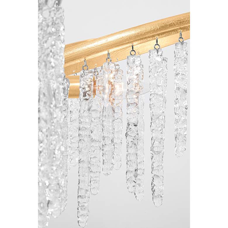 Image 2 Pandora Gold Leaf 5 Light Chandelier more views