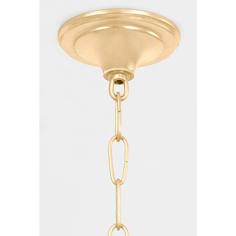 Image 3 Pandora Gold Leaf 5 Light Chandelier more views