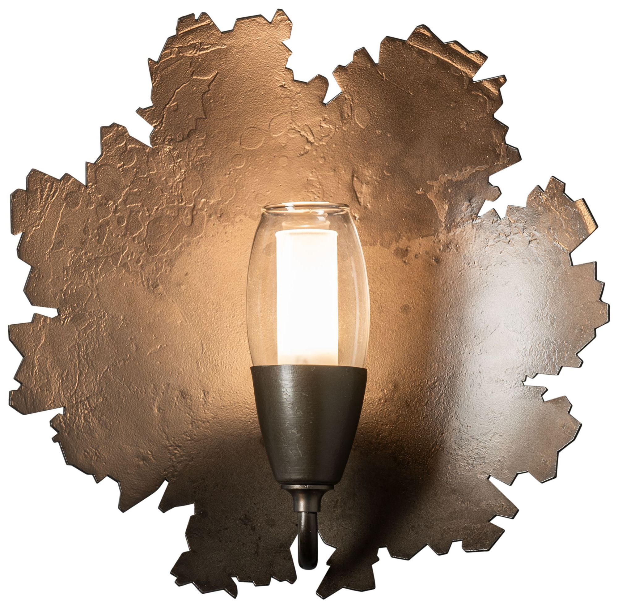 Pangea 10.2" High 1-Light Dark Smoke Sconce - Made to Order