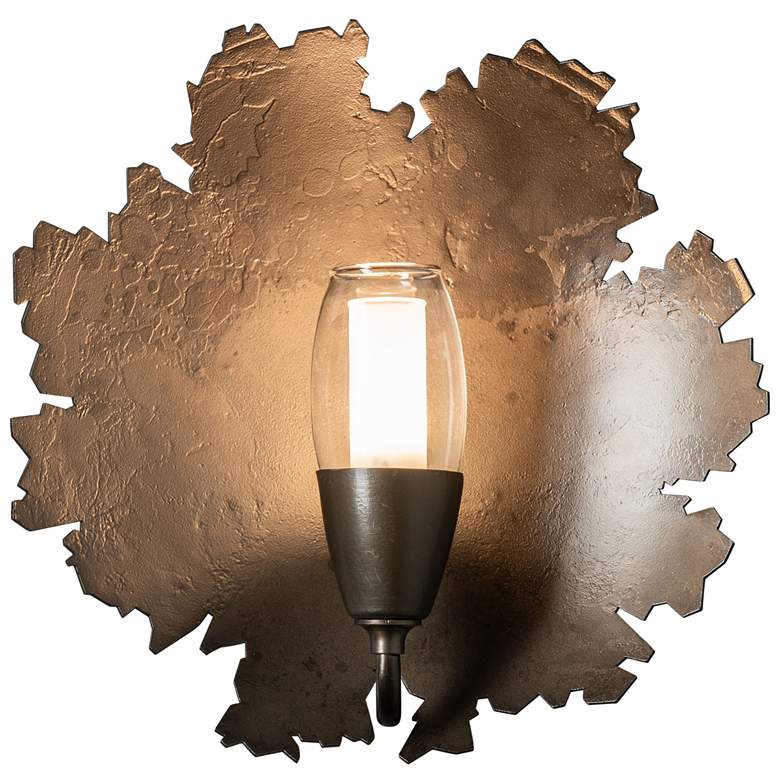 Image 1 Pangea 10.2" High 1-Light Dark Smoke Sconce