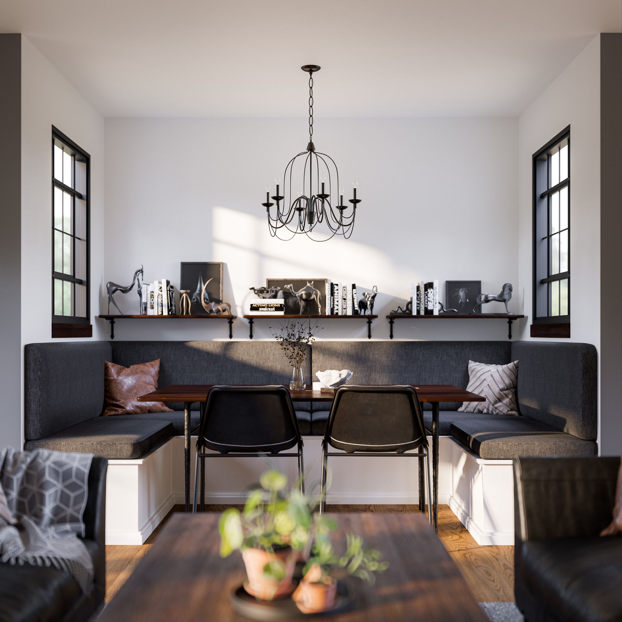 Image 4 Pannier 6 Light Chandelier more views