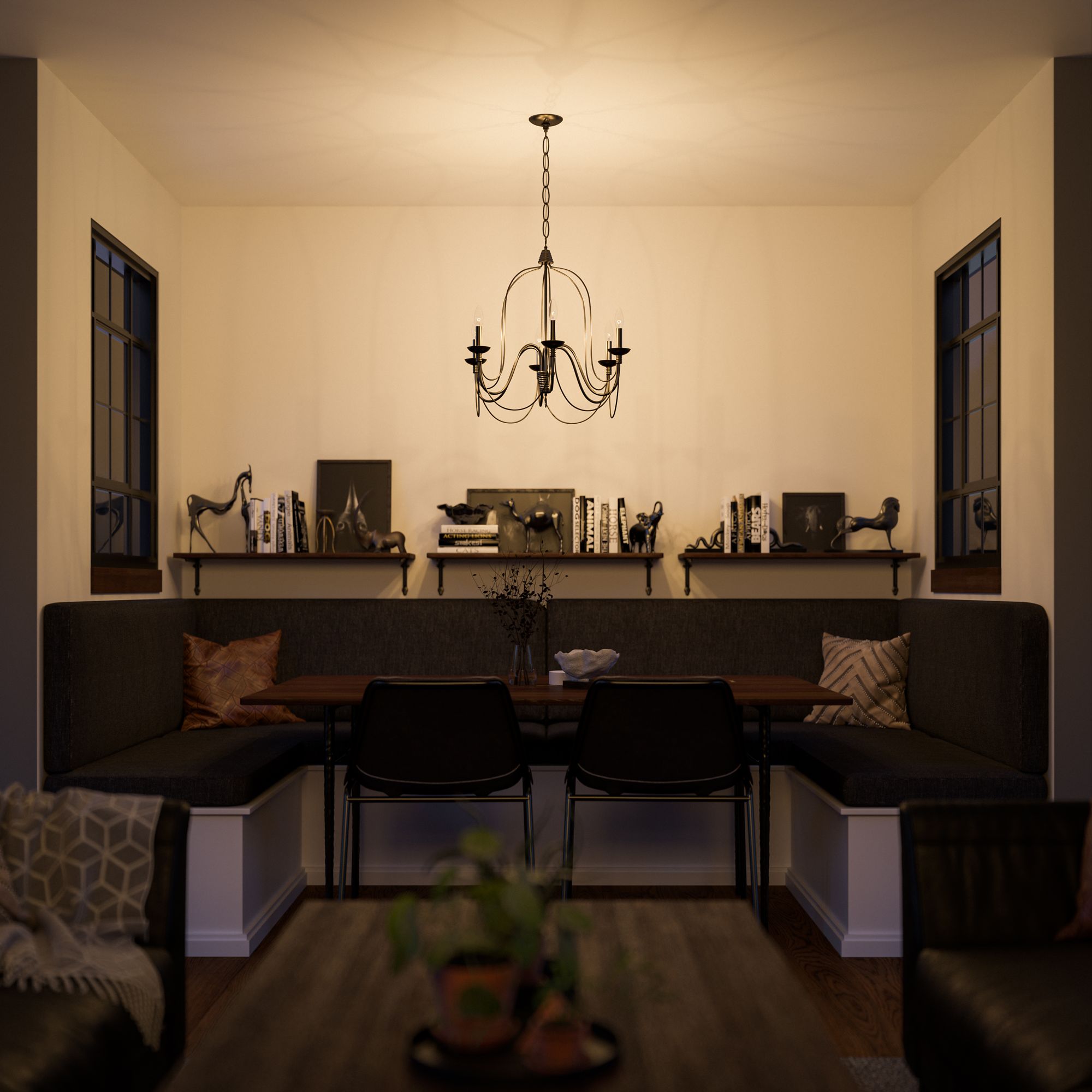 Image 6 Pannier 6 Light Chandelier more views