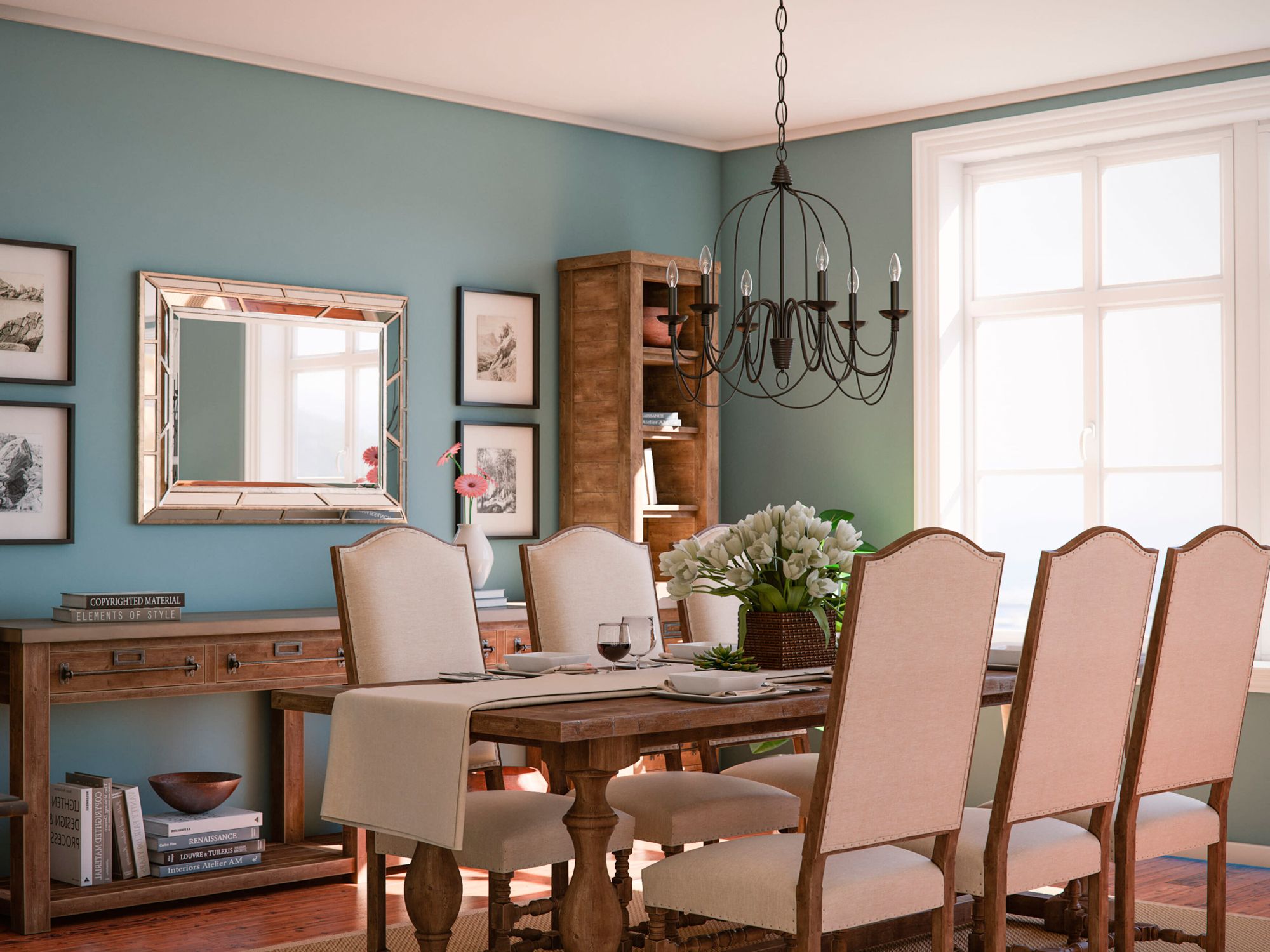 Pannier 6 Light Chandelier