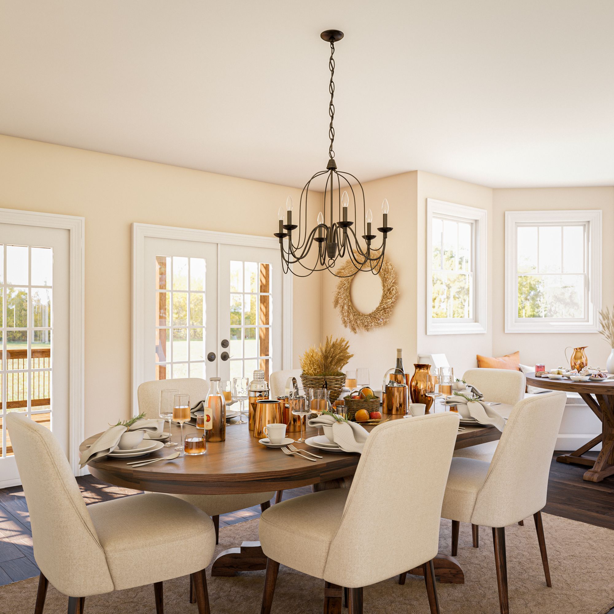 Pannier 6 Light Chandelier