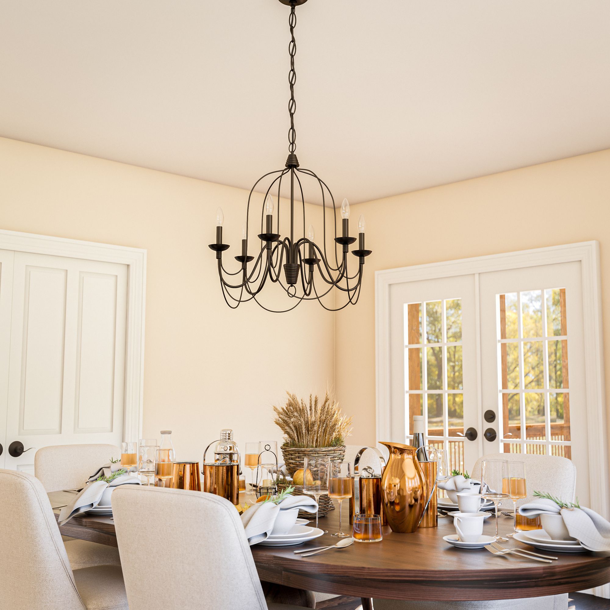 Pannier 6 Light Chandelier