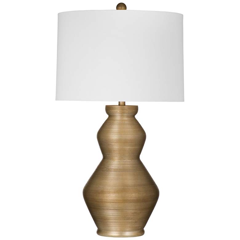 Image 1 Panola 33" High Antique Gold Table Lamp