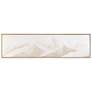 1_Panoramic Peaks 72" Wide Rectangular Framed Canvas Wall Art