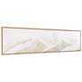 2_Panoramic Peaks 72" Wide Rectangular Framed Canvas Wall Art more views