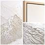 3_Panoramic Peaks 72" Wide Rectangular Framed Canvas Wall Art more views