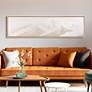 5_Panoramic Peaks 72" Wide Rectangular Framed Canvas Wall Art more views