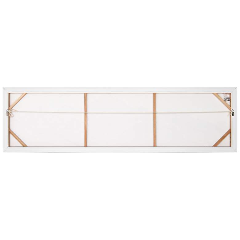 Image 7 Panoramic Peaks 72" Wide Rectangular Framed Canvas Wall Art more views