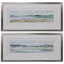 Panoramic Seascape Set of 2 Framed Prints