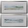Panoramic Seascape Set of 2 Framed Prints