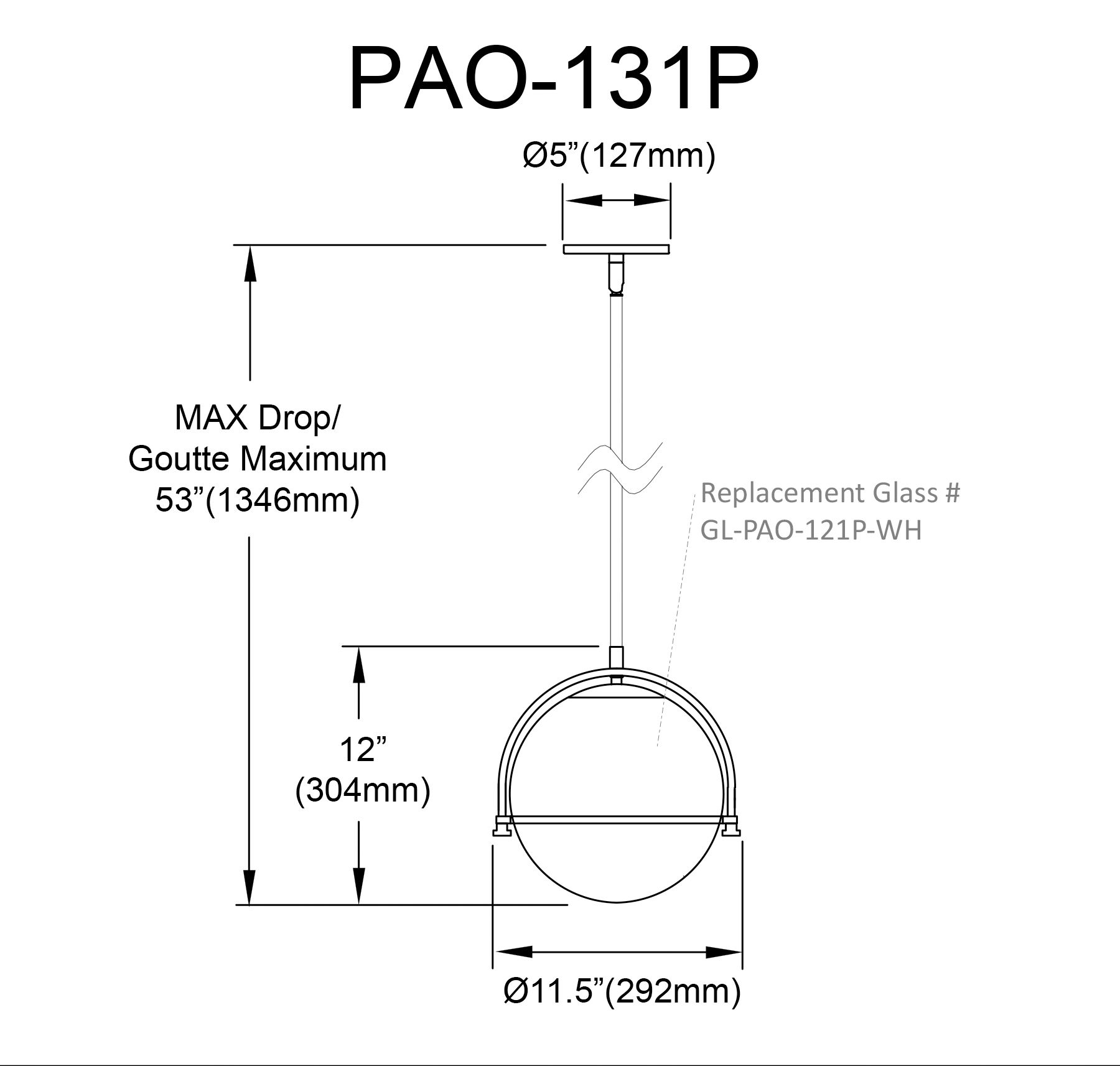 Image 3 Paola 11.5" Wide Polished Chrome Pendant With White Opal Glass more views