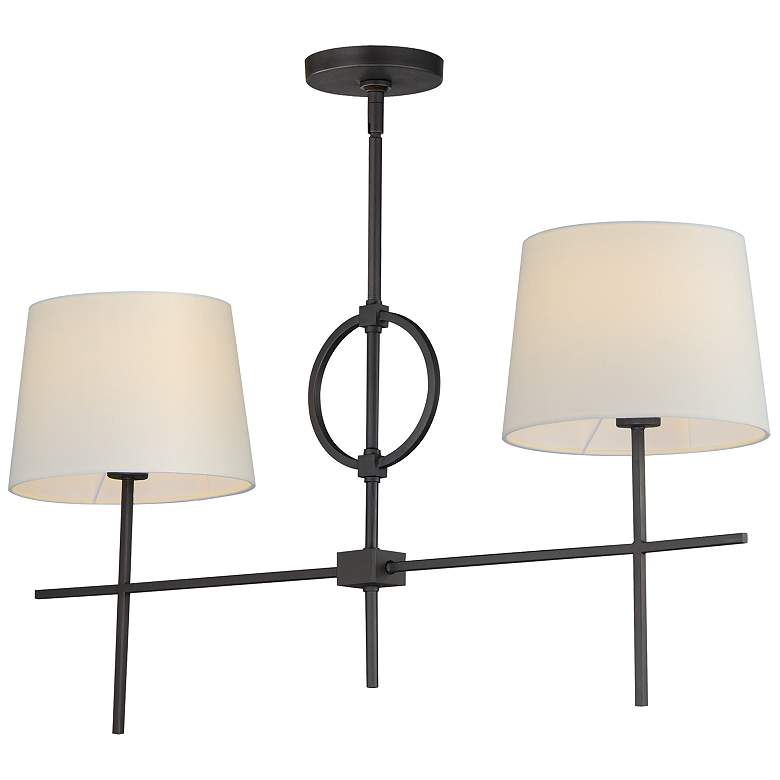 Image 1 Paoli 2-Light Pendant Charcoal Bronze