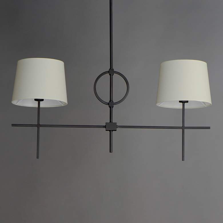 Image 2 Paoli 2-Light Pendant Charcoal Bronze more views