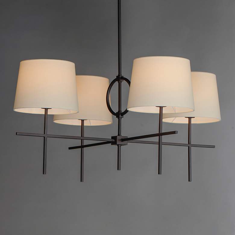 Image 3 Paoli 4-Light Pendant Charcoal Bronze more views