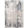 Paoli 71511 5&#39;x8&#39; Gray and Off-White Rectangular Area Rug