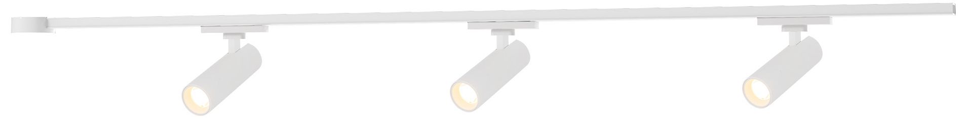 Paolo 3 Light (2-in) White dimmable 3000K LED Trilo Track Ceiling Kit