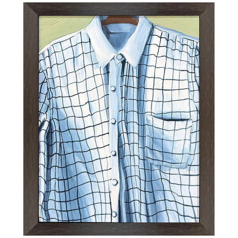 Image 2 Papa's Shirts I 35"W x 44"H Framed Art