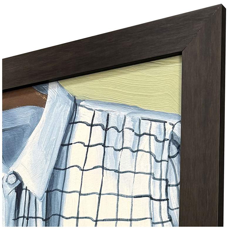 Image 4 Papa's Shirts I 35"W x 44"H Framed Art more views