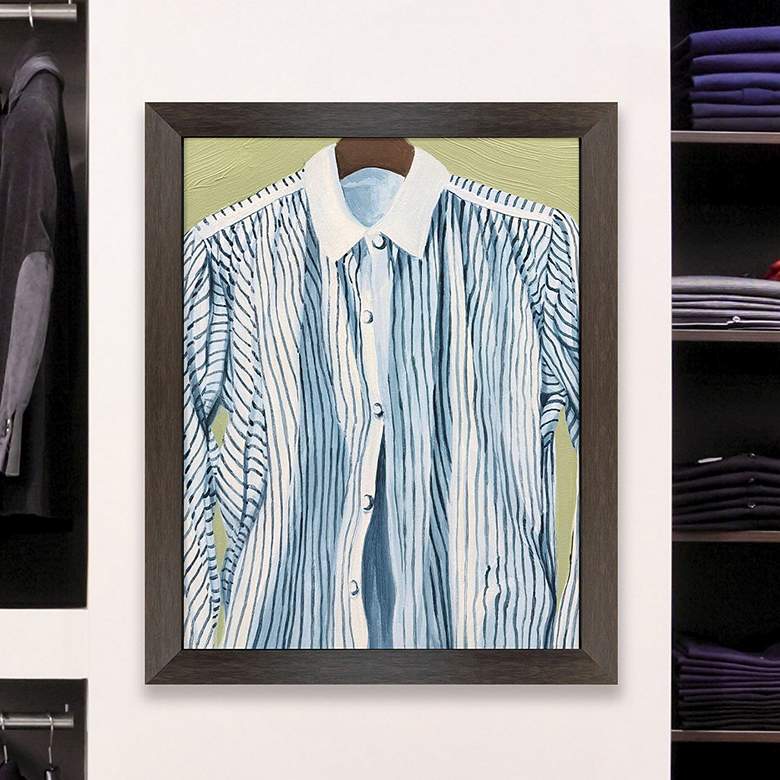 Image 1 Papa's Shirts II 35"W x 44"H Framed Art