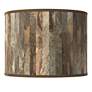 Paper Bark Giclee Lamp Shade 13.5x13.5x10 (Spider)