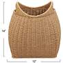 4_Paper Rope Basket with Handles, Natural more views