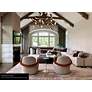 3_Papillons 24-Light Swag LED Pendant - Satin Black - Satin Black more views