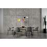 2_Papillons 4-Light Large LED Pendant - Satin Black more views